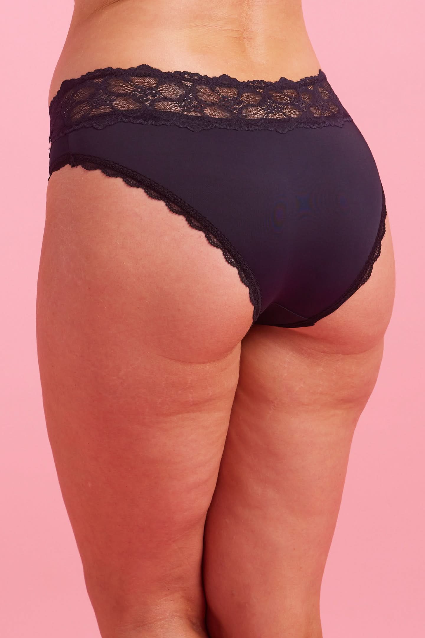 Chloe Microfiber Boyleg Brief Black