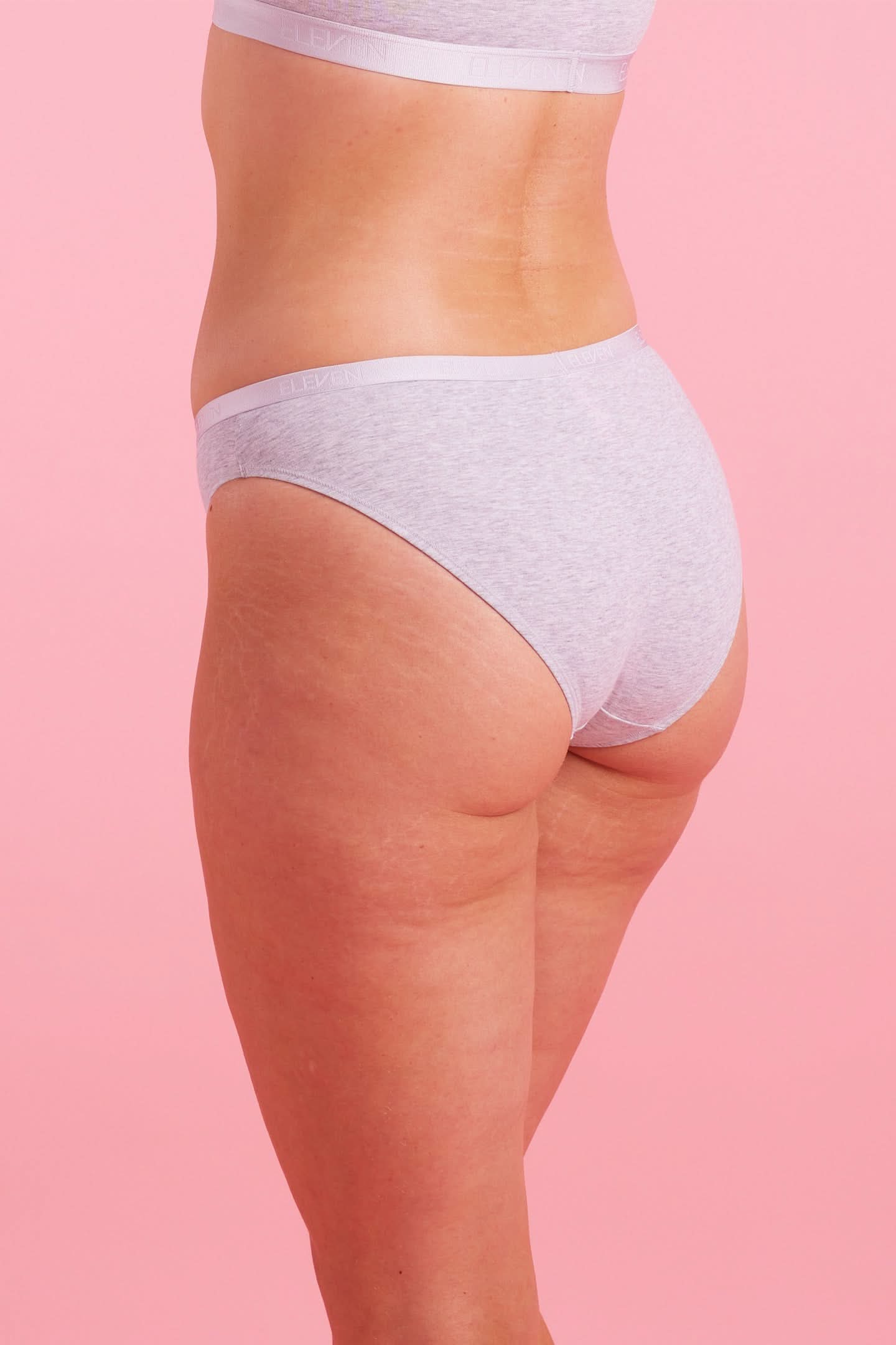 Lily Cotton Bikini Brief Grey