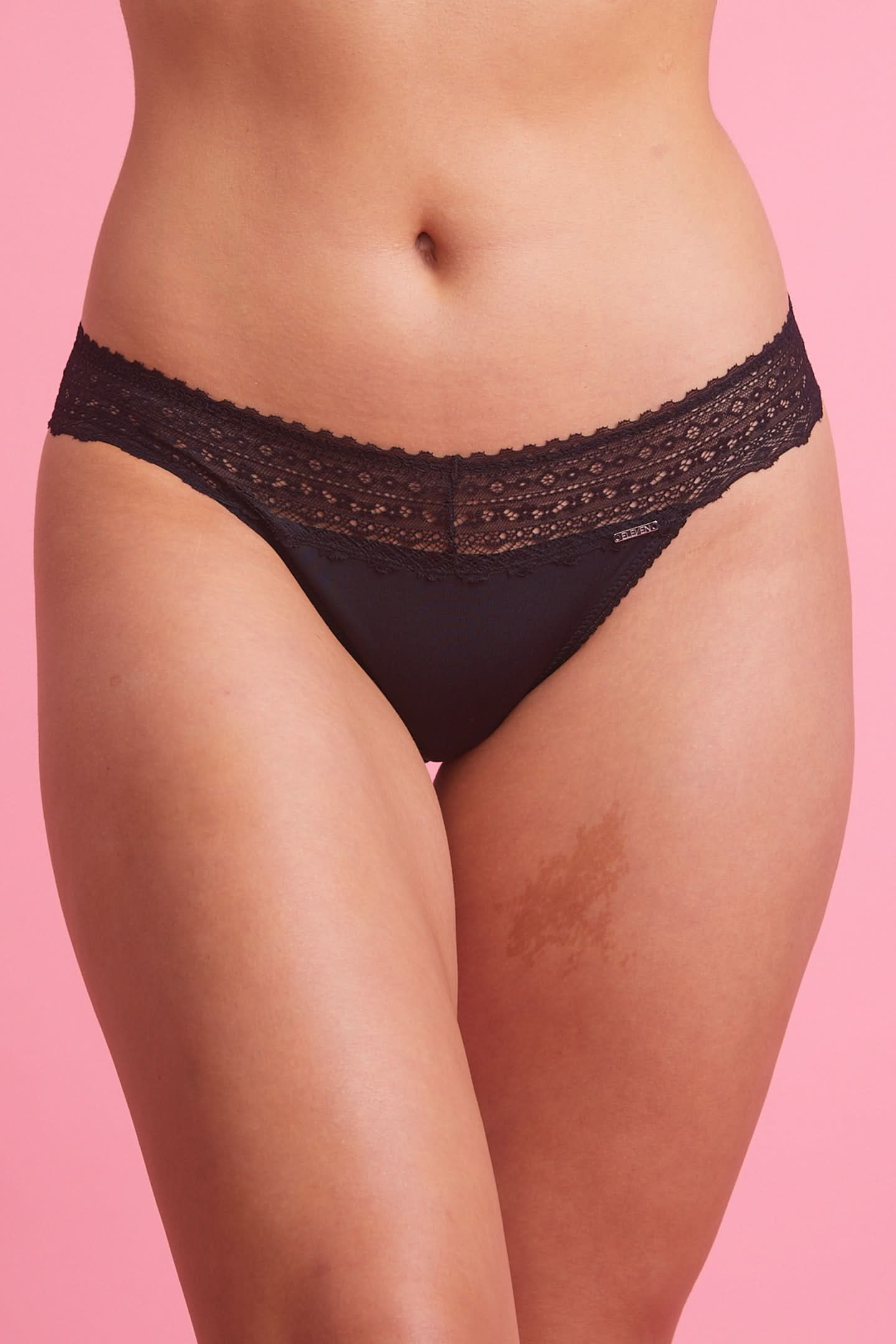 Luxe Microfiber Bikini Brief Black