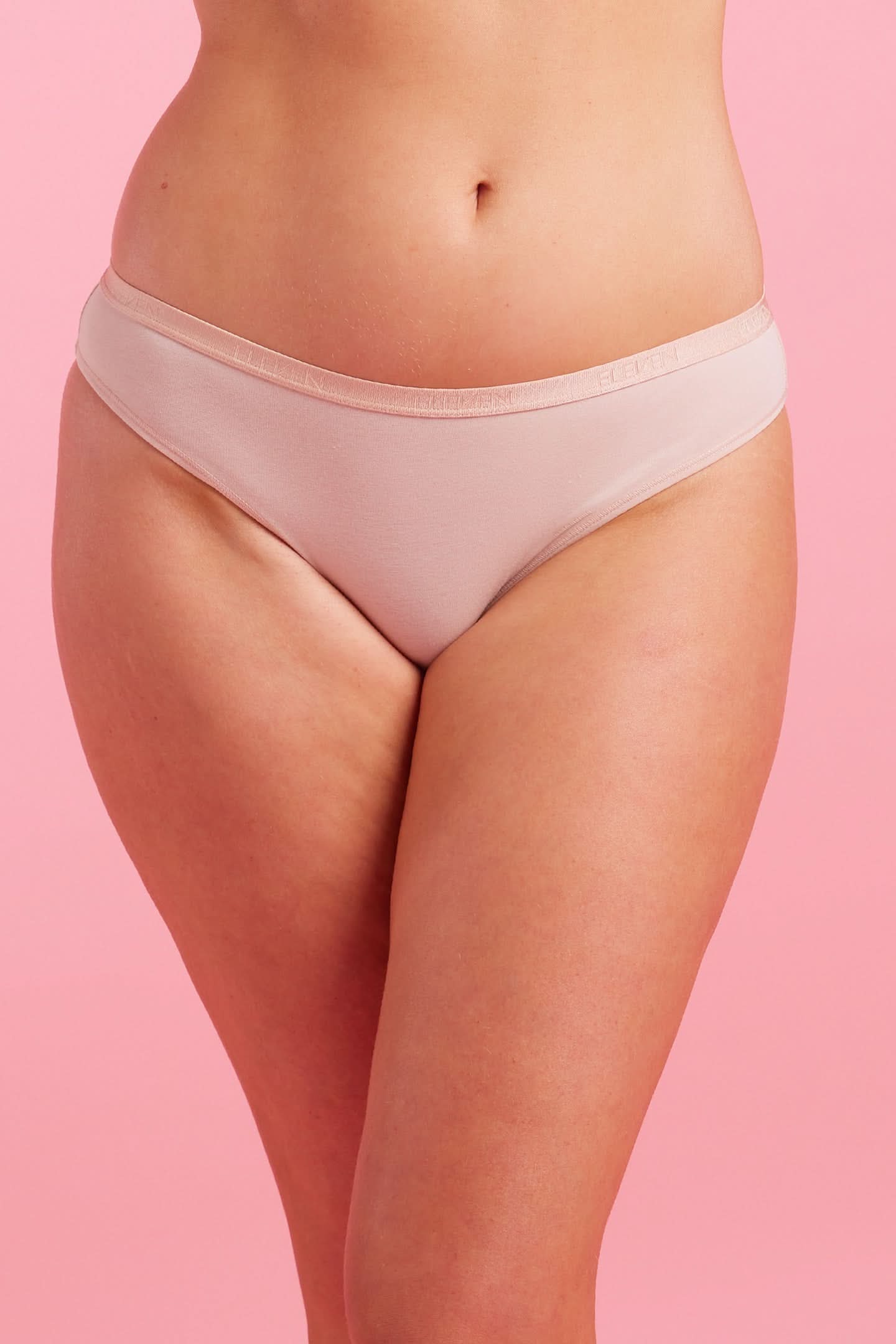 Lily Cotton Bikini Brief Taupe