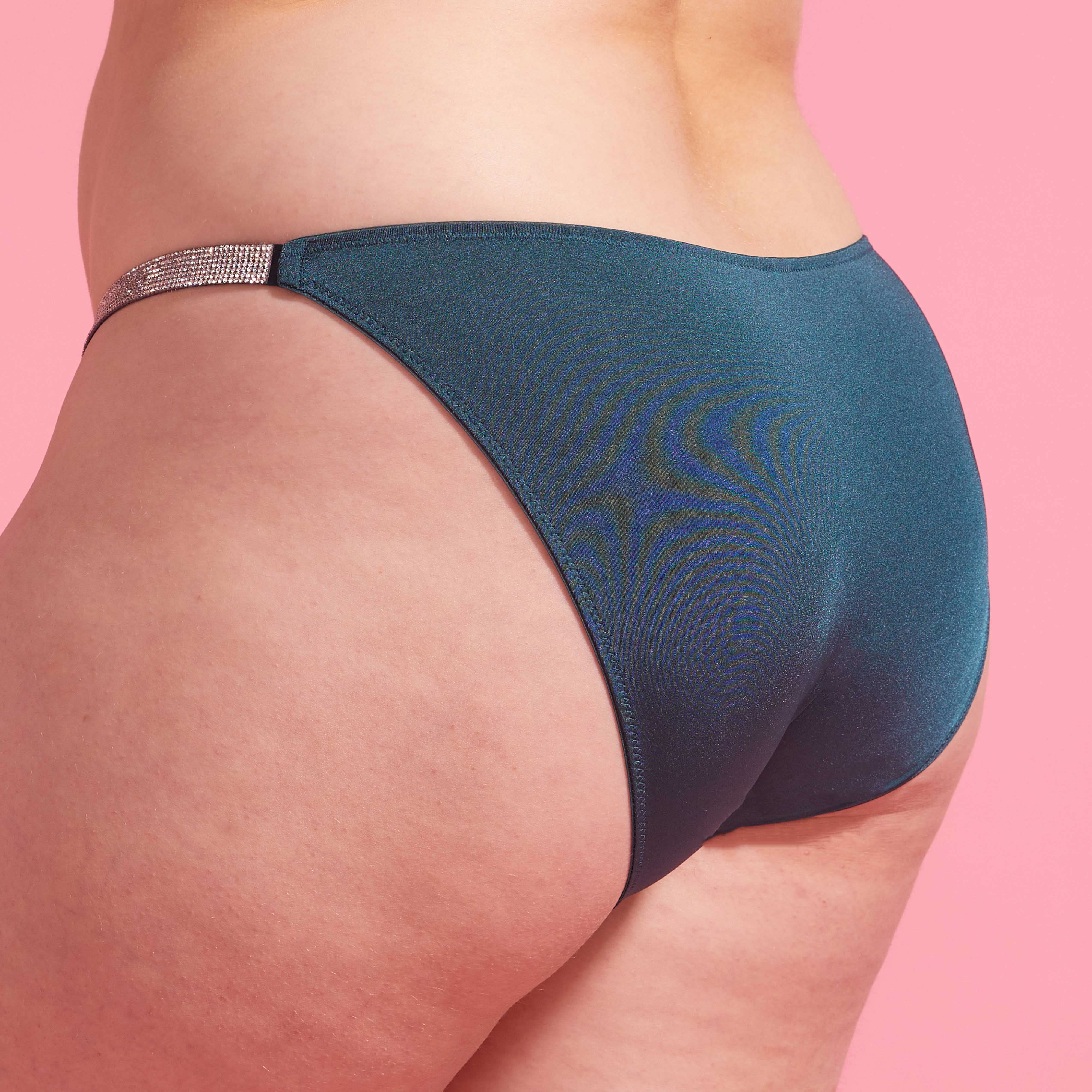 Vixen Microfiber Bikini Brief Emerald