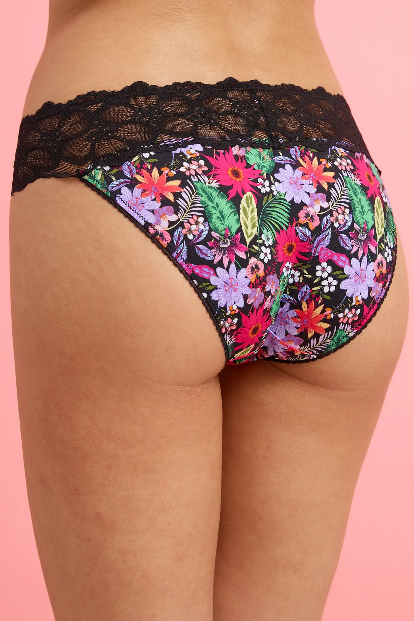 Chloe Microfiber Bikini Brief Tropical