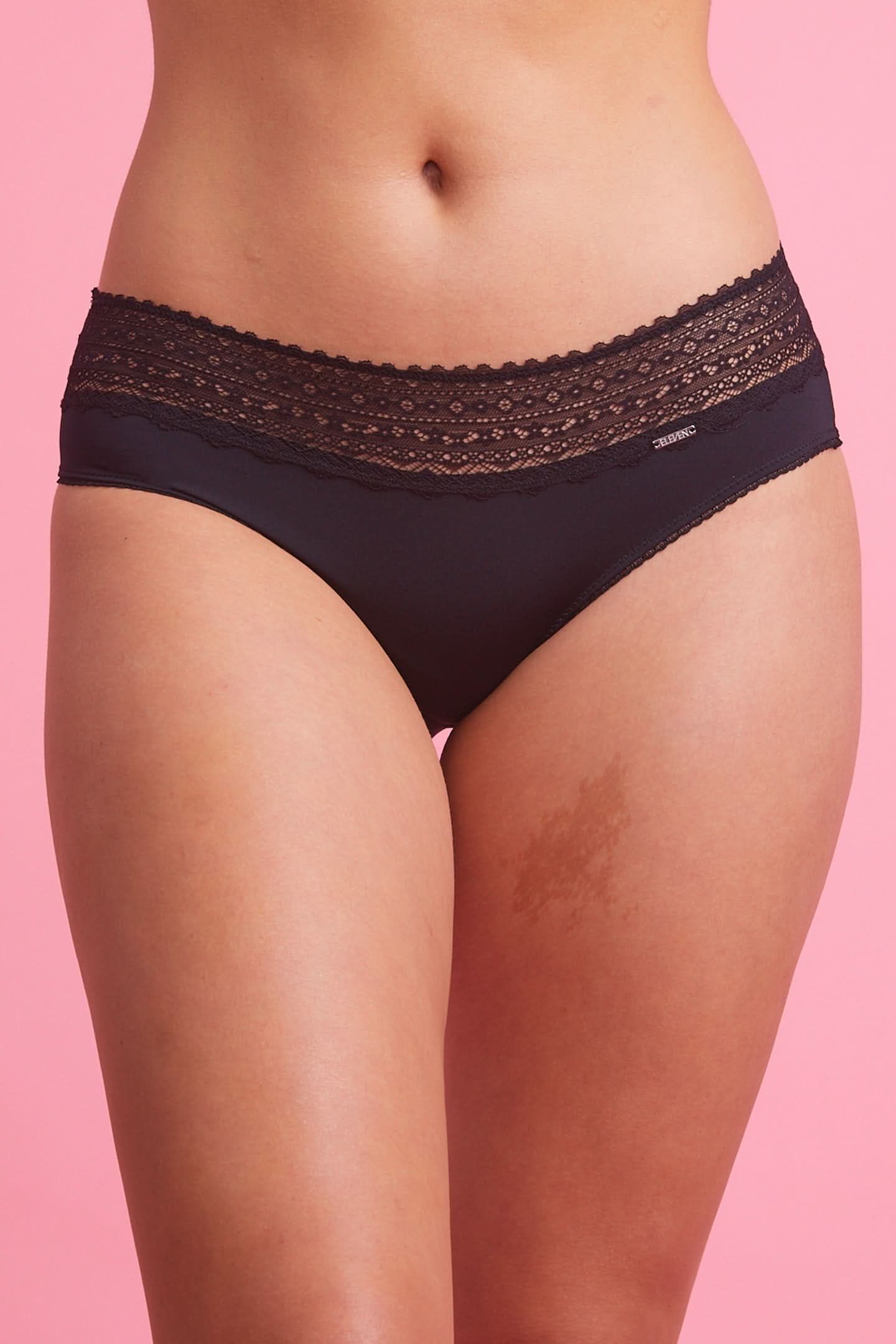 Luxe Microfiber Boyleg Brief Black