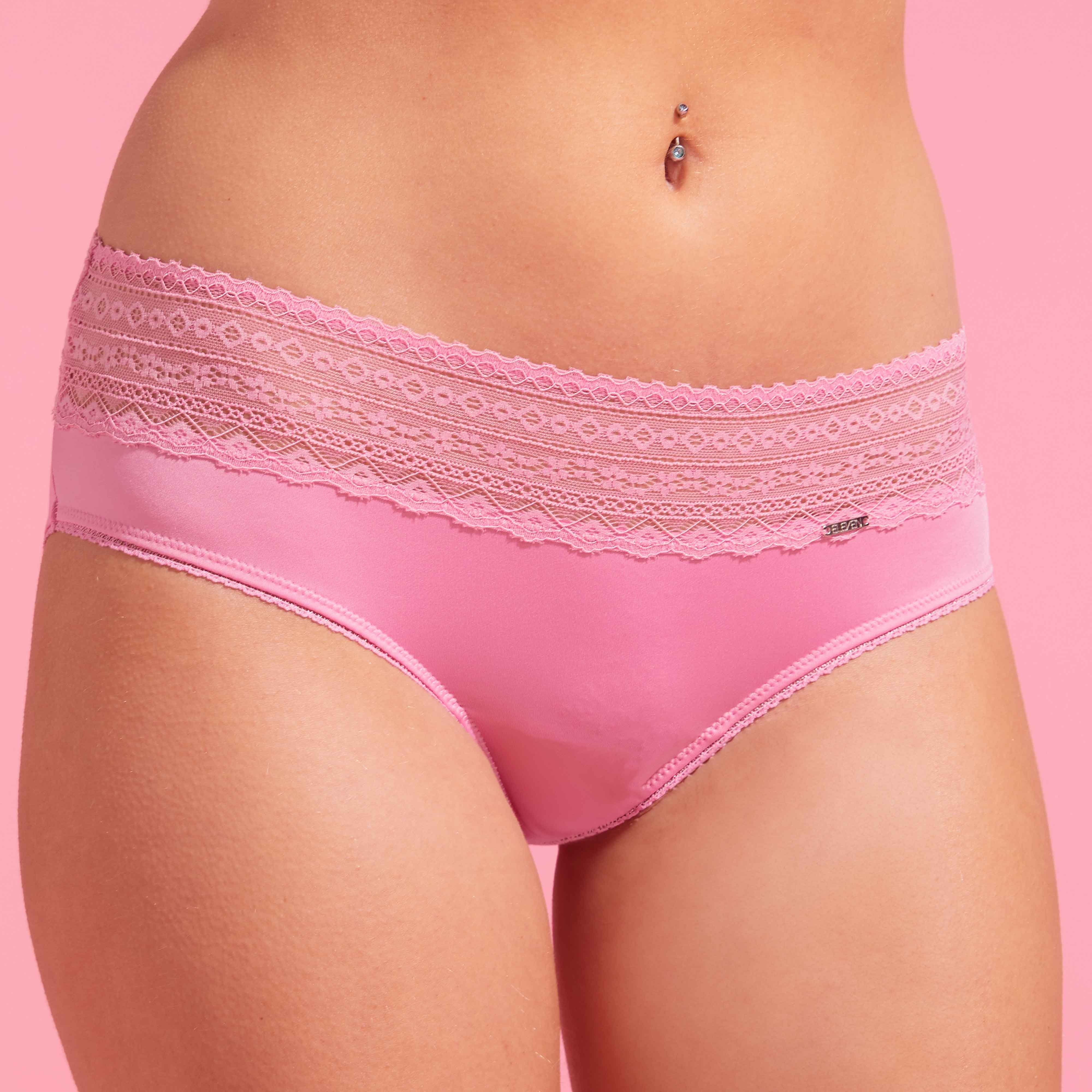 Luxe Microfiber Boyleg Brief Pink
