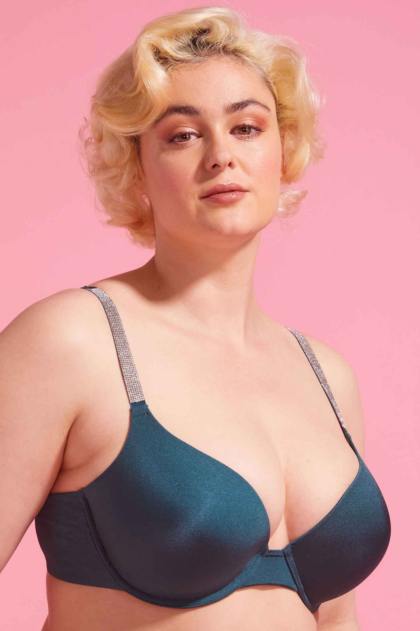 Vixen Microfiber Push-Up Bra Emerald