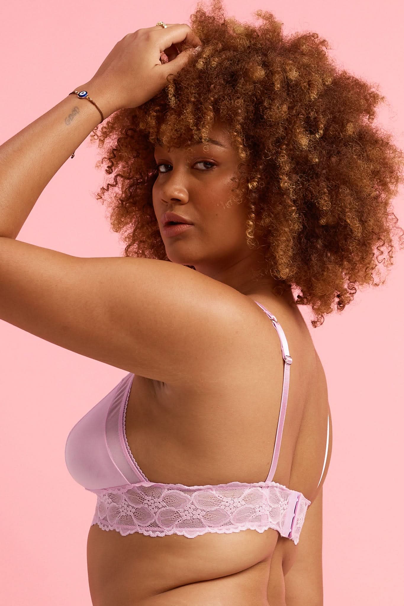 Chloe Microfiber Bralette Orchid