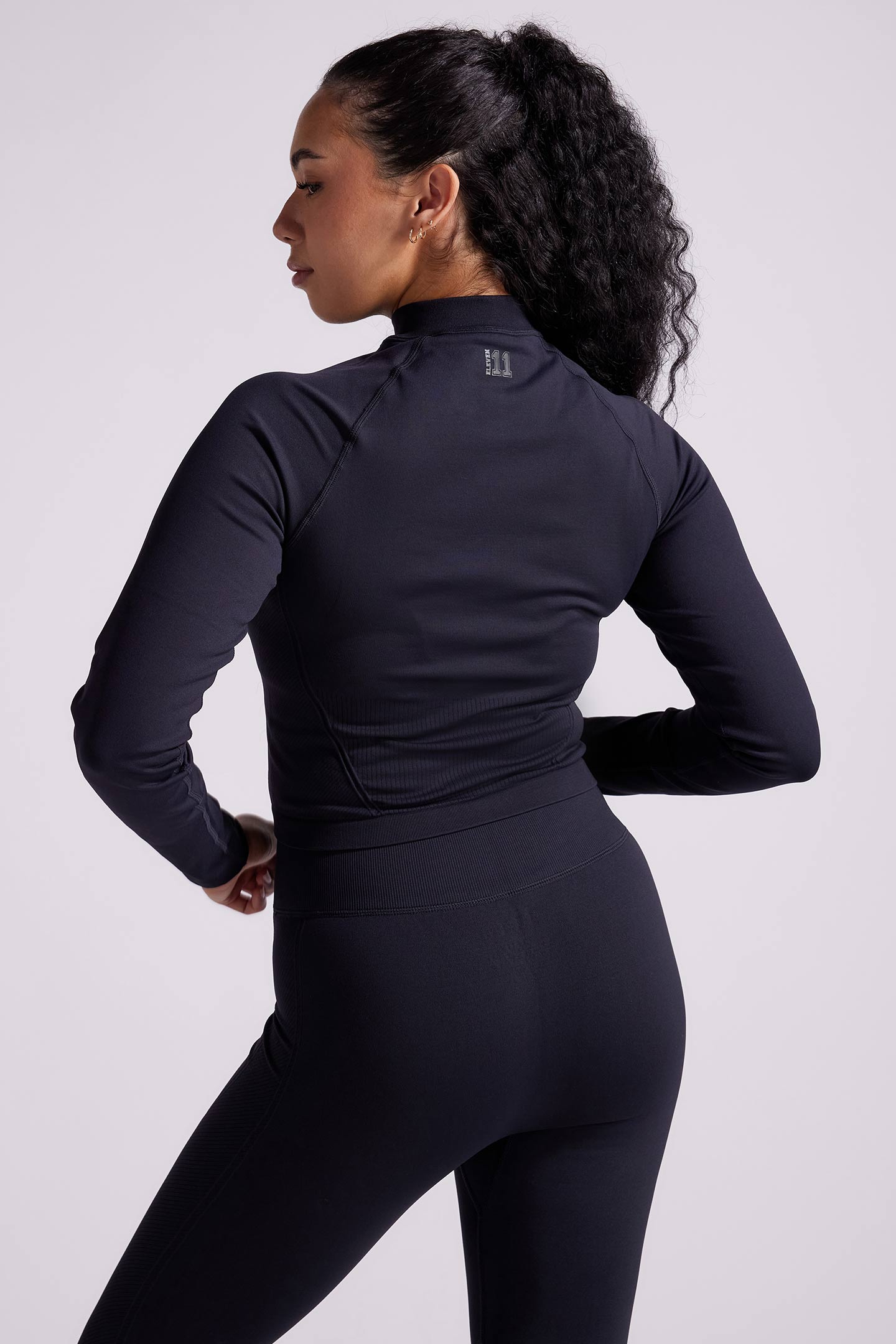 Athena Seamfree Long Sleeve Quarter Zip Top