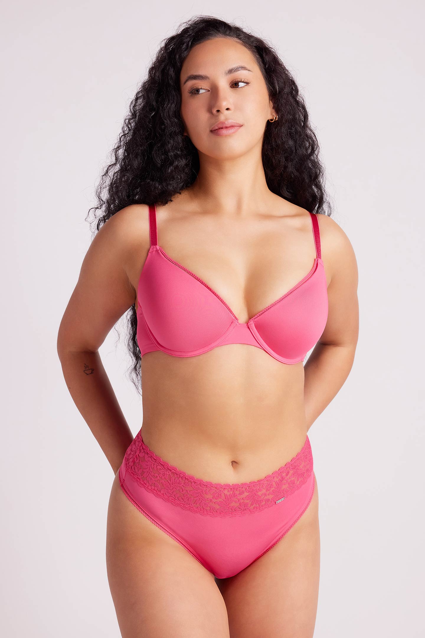 Sabrina Microfibre High Waist G-string