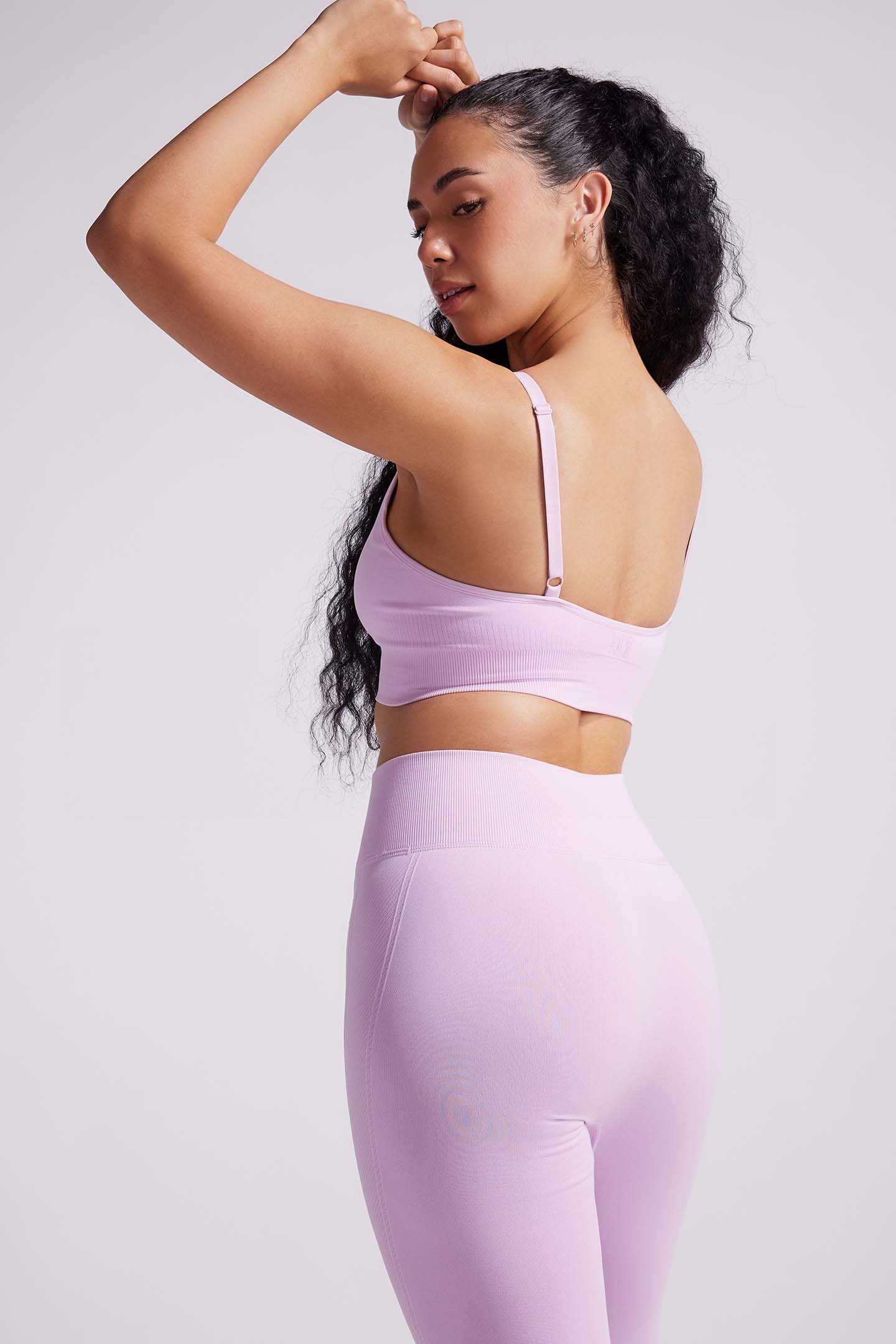 Athena Seamfree Crop Top Lilac