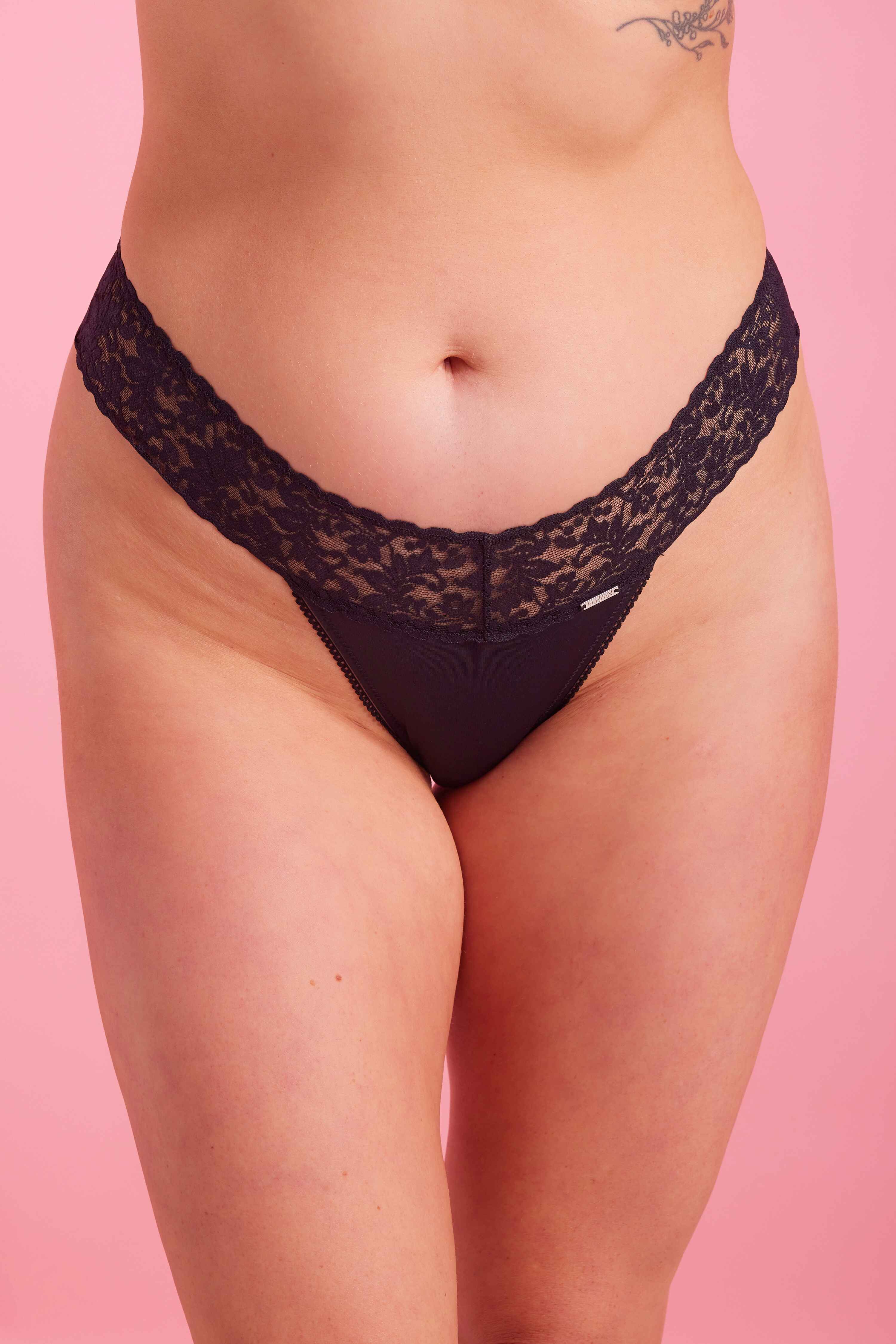Sabrina G-String Black