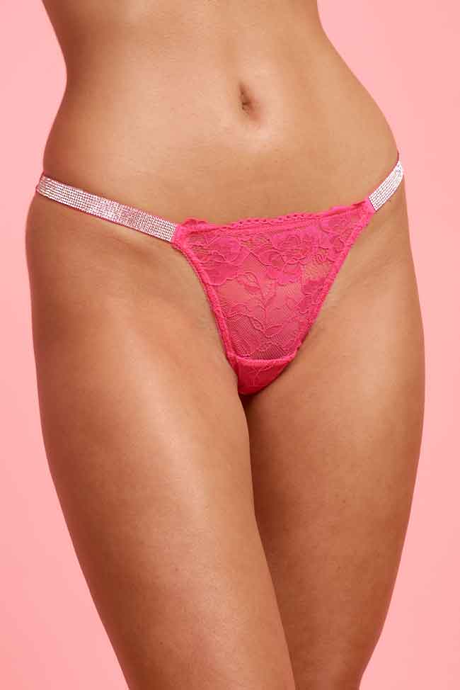 Vixen Lace G-String Fuchsia
