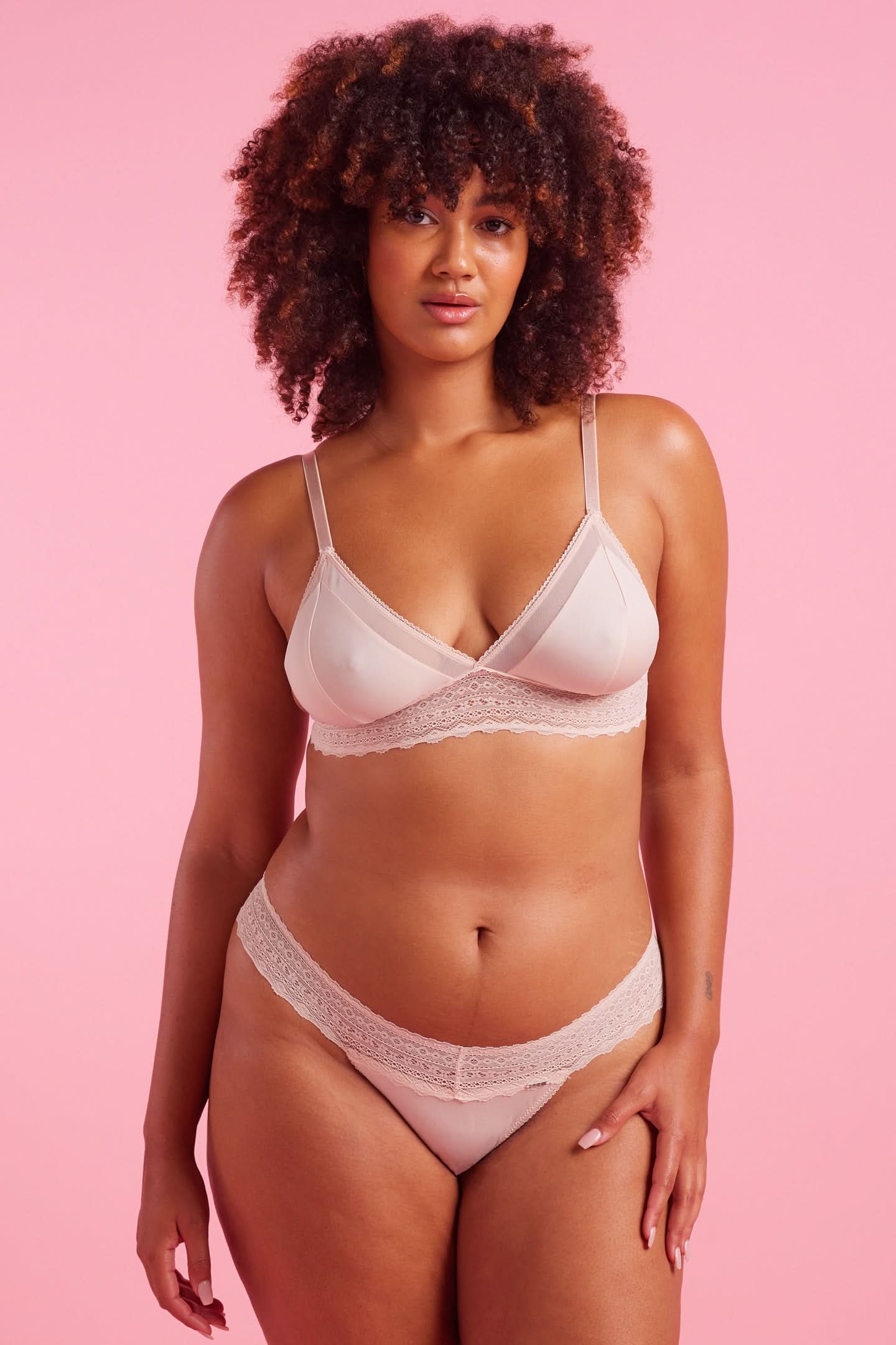 Luxe Microfiber G-String Taupe