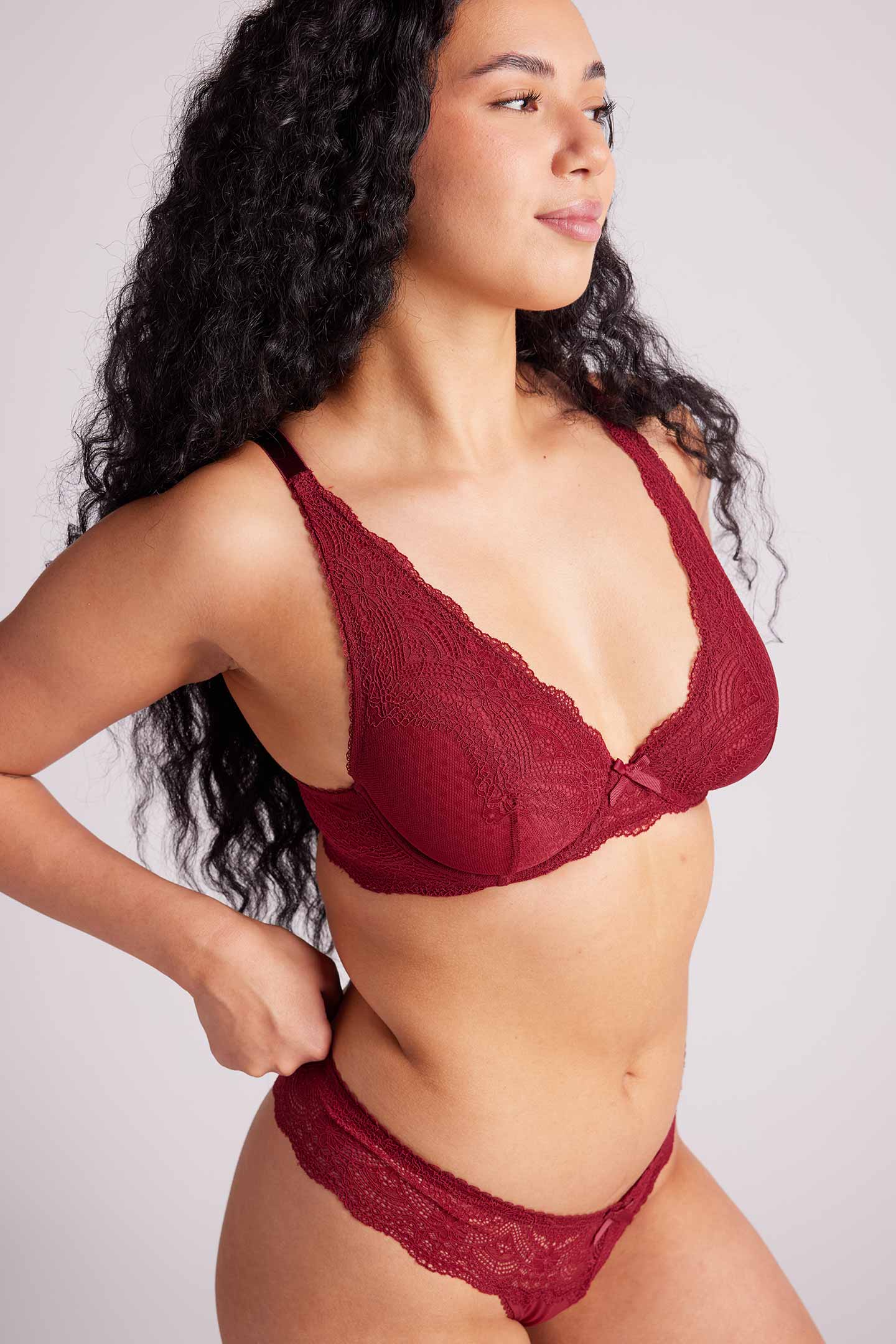 Giselle Lace Plunge Bra