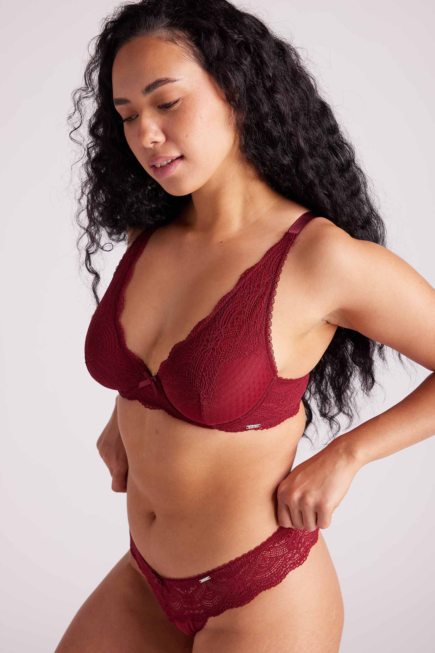Giselle Lace Plunge Bra