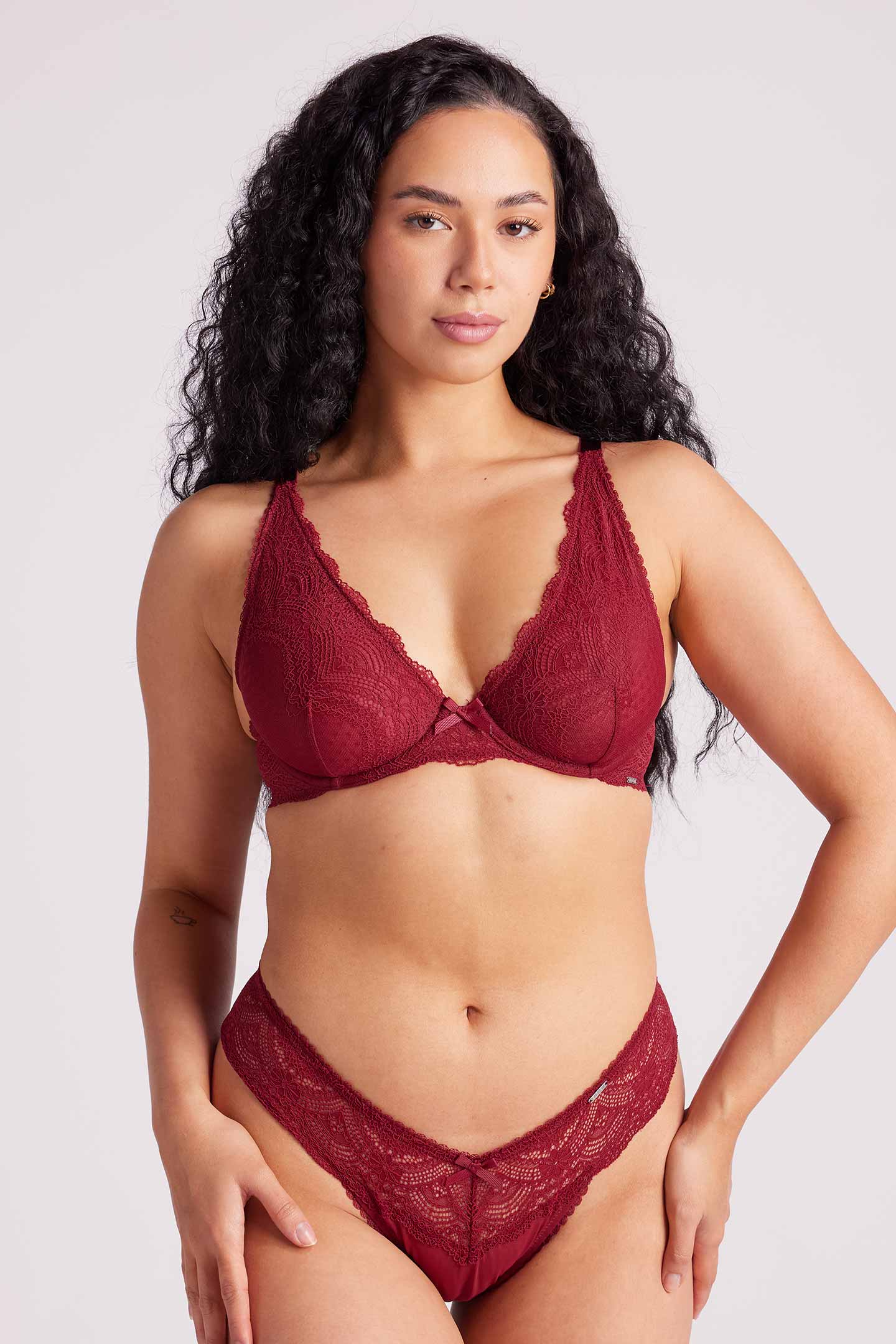 Giselle Lace Plunge Bra