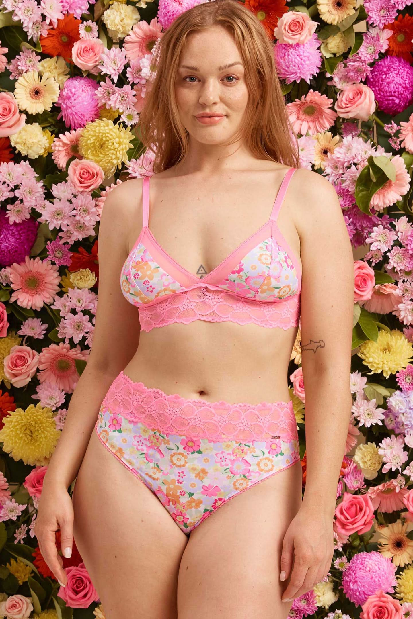 Chloe Microfiber High Waist G-String Retro