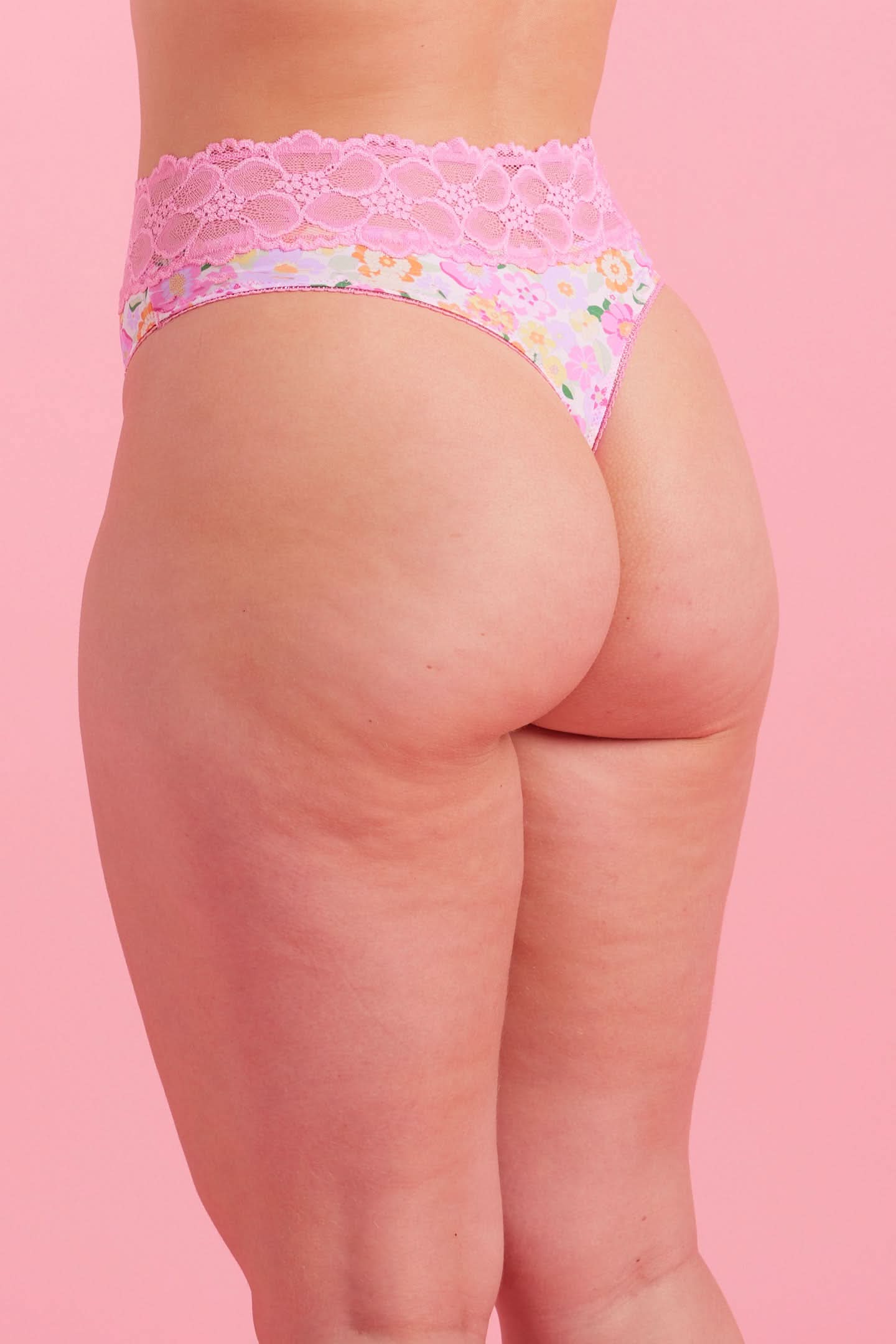 Chloe Microfiber High Waist G-String Retro