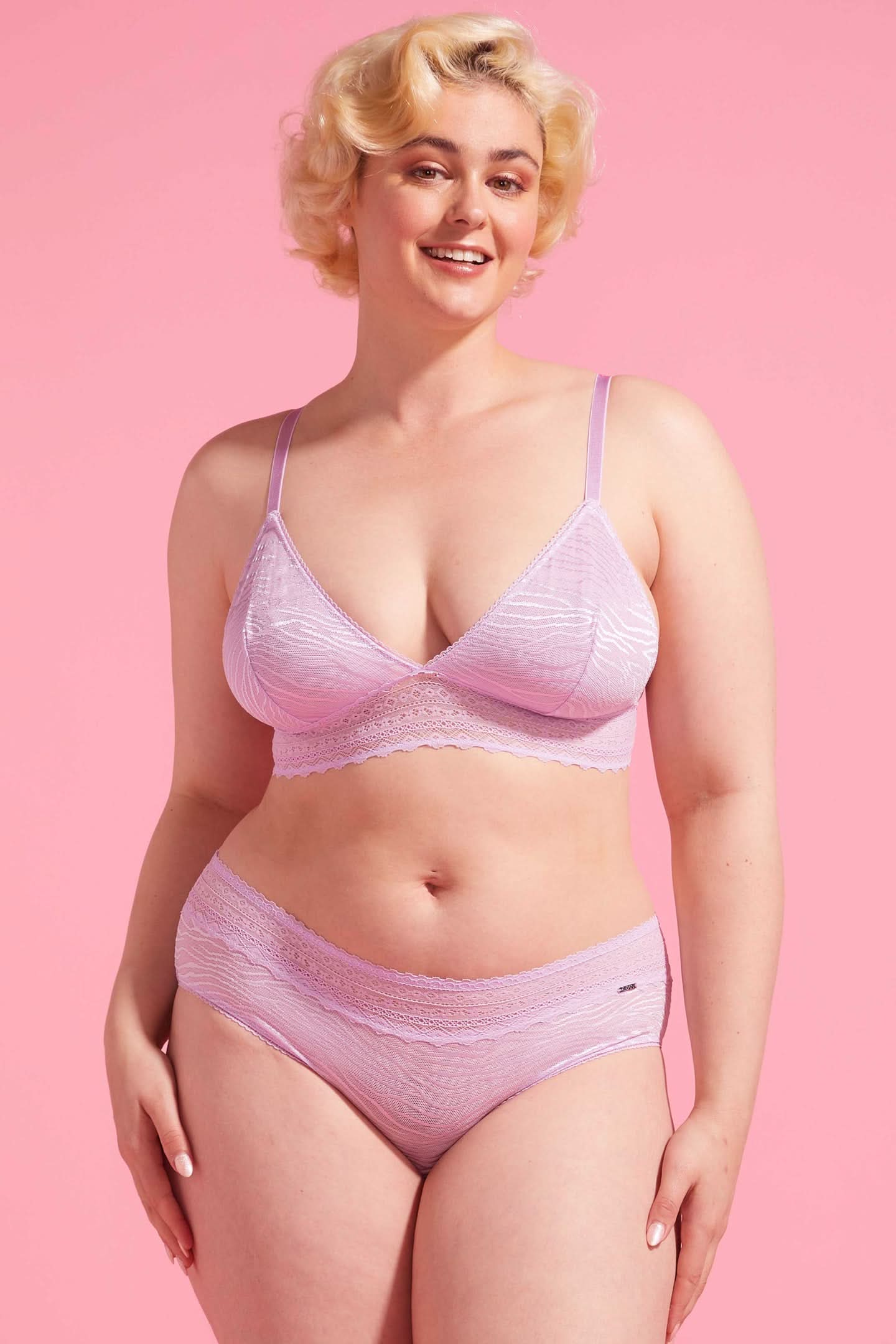 Luxe Lace Boyleg Brief Orchid