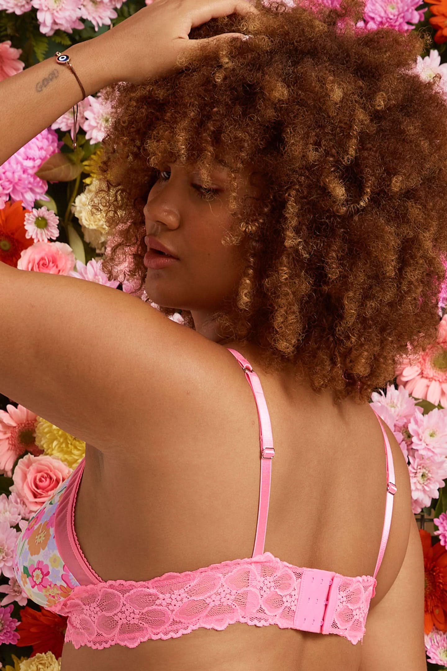 Chloe Microfiber Bralette Retro