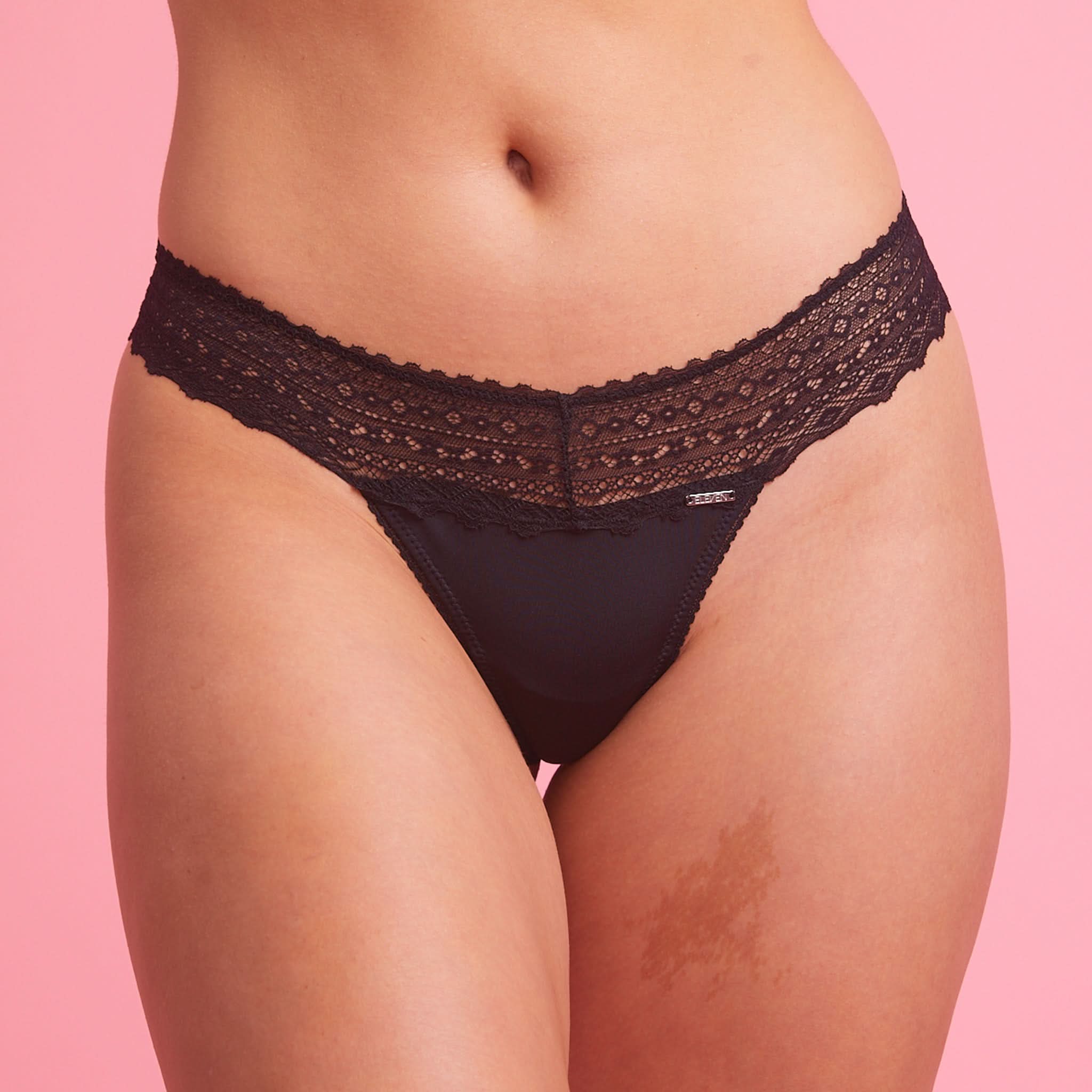 Luxe Microfiber G-String Black