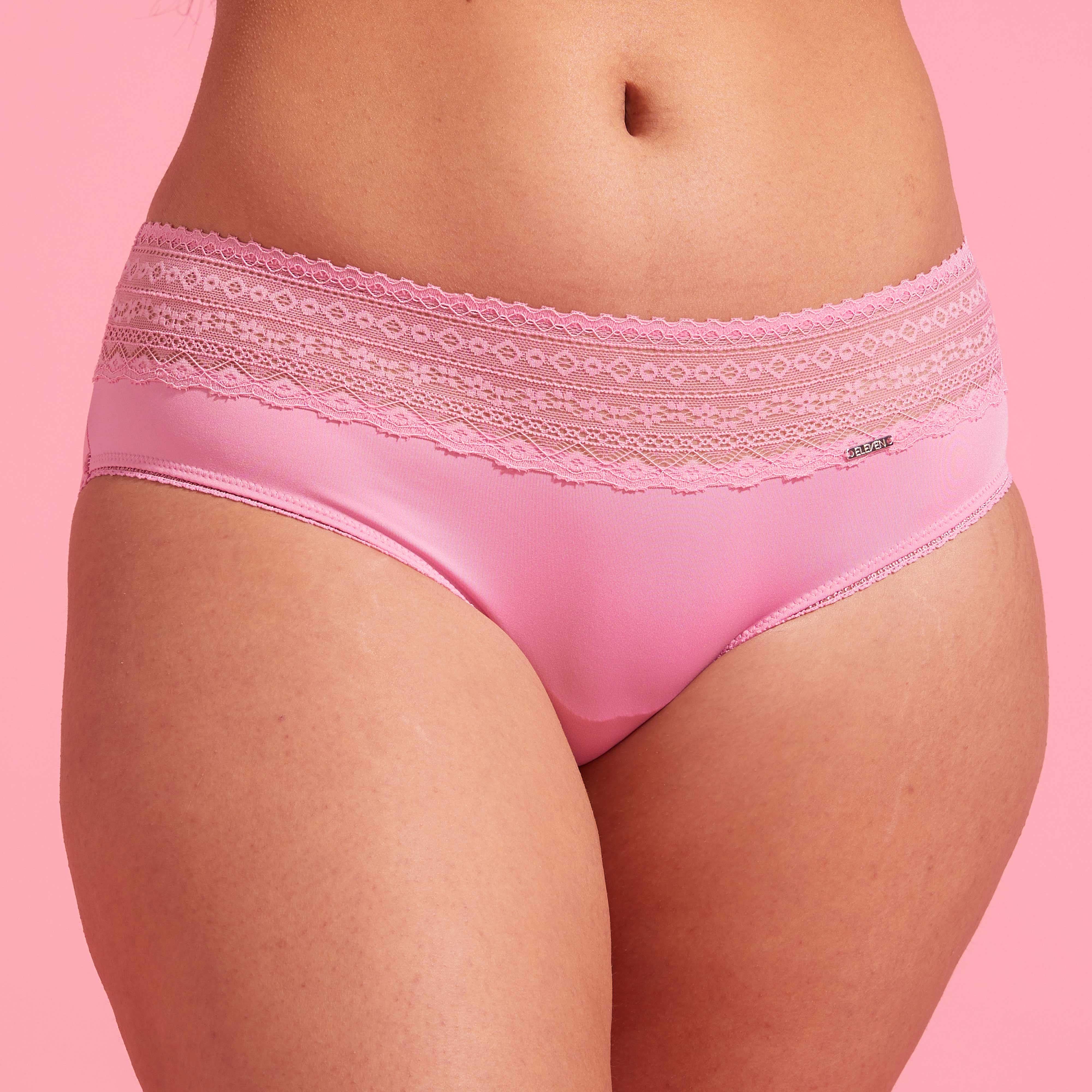Luxe Microfiber Boyleg Brief Pink