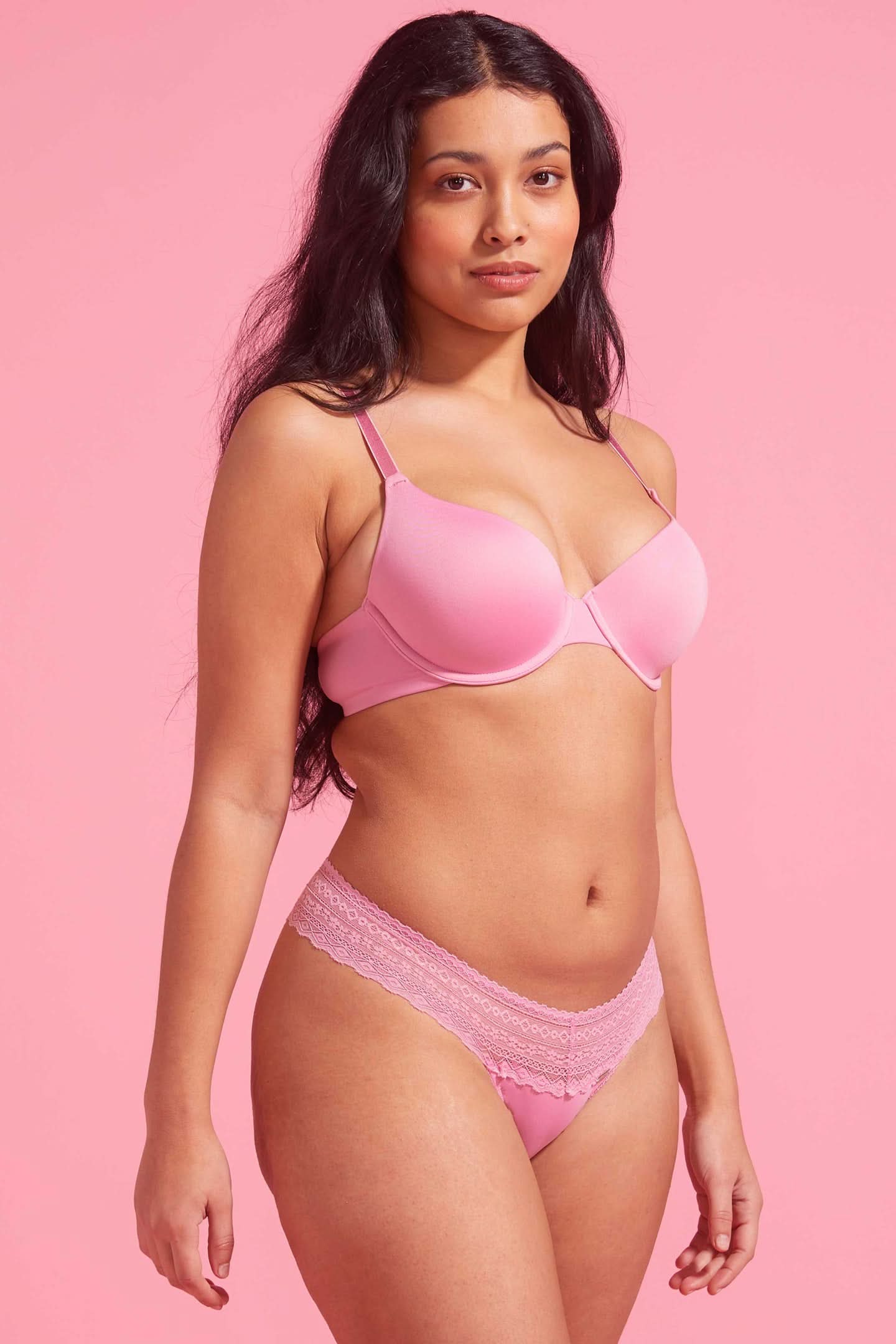 Luxe Microfiber G-String Pink