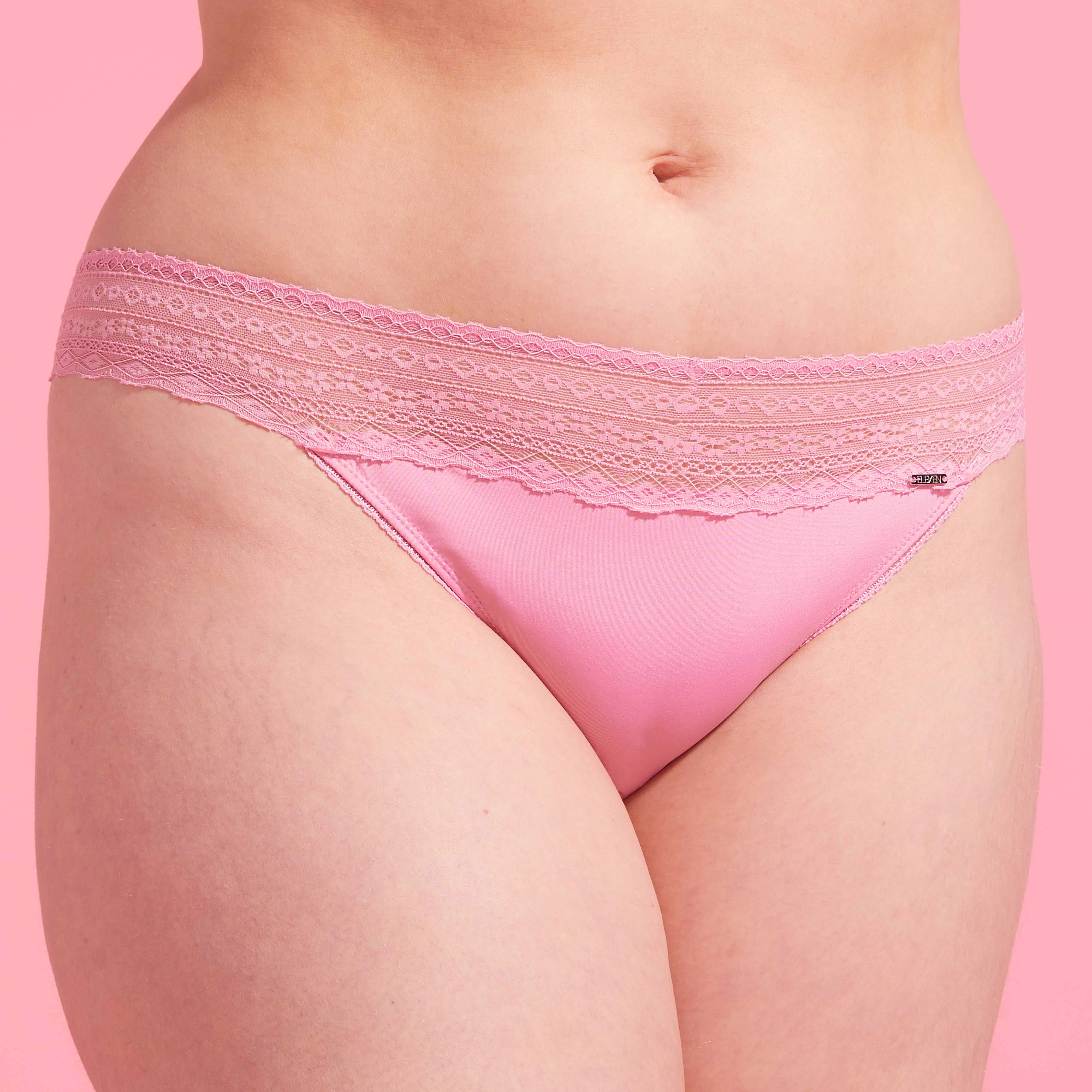 Luxe Microfiber Bikini Brief Pink