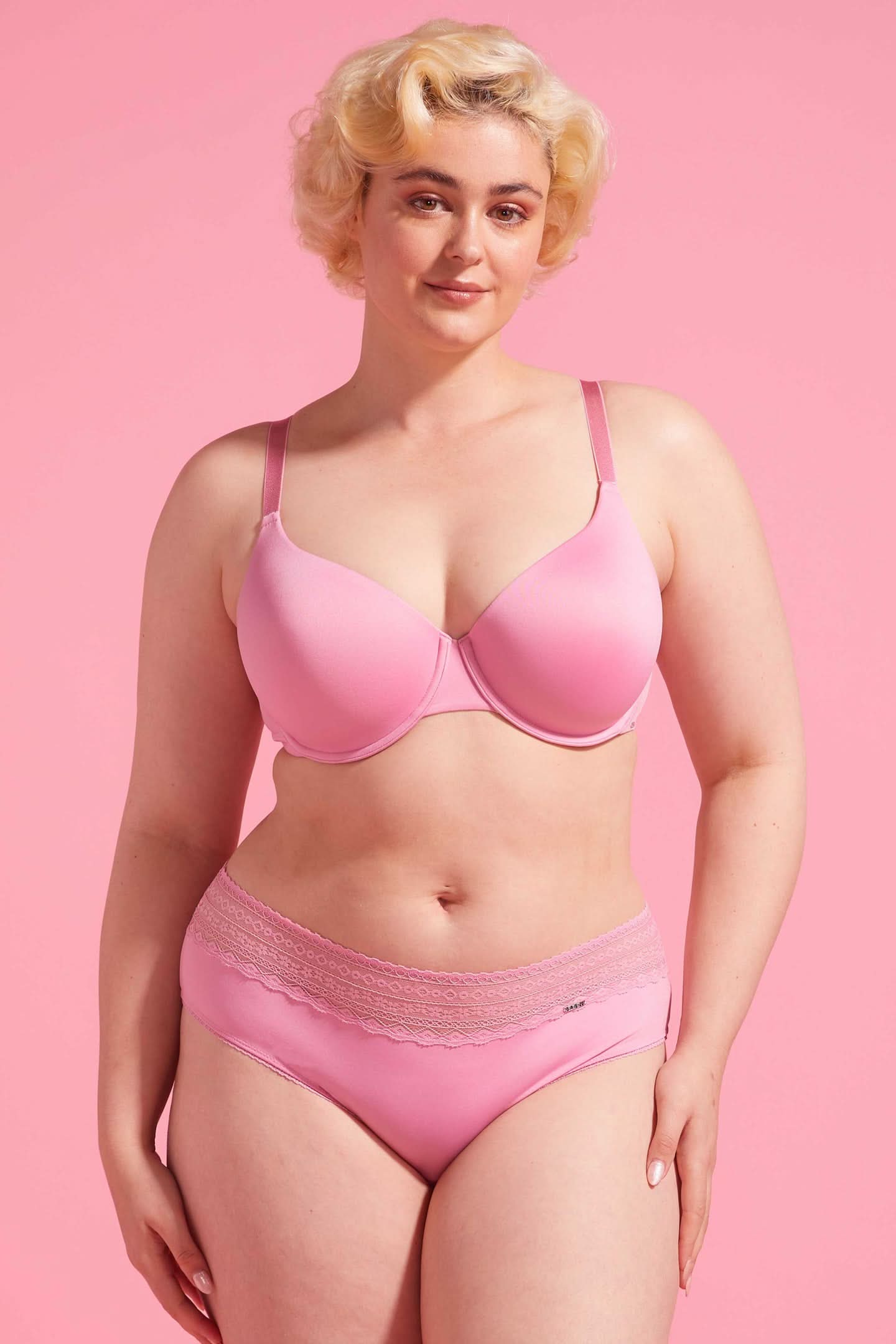 Luxe Microfiber Boyleg Brief Pink