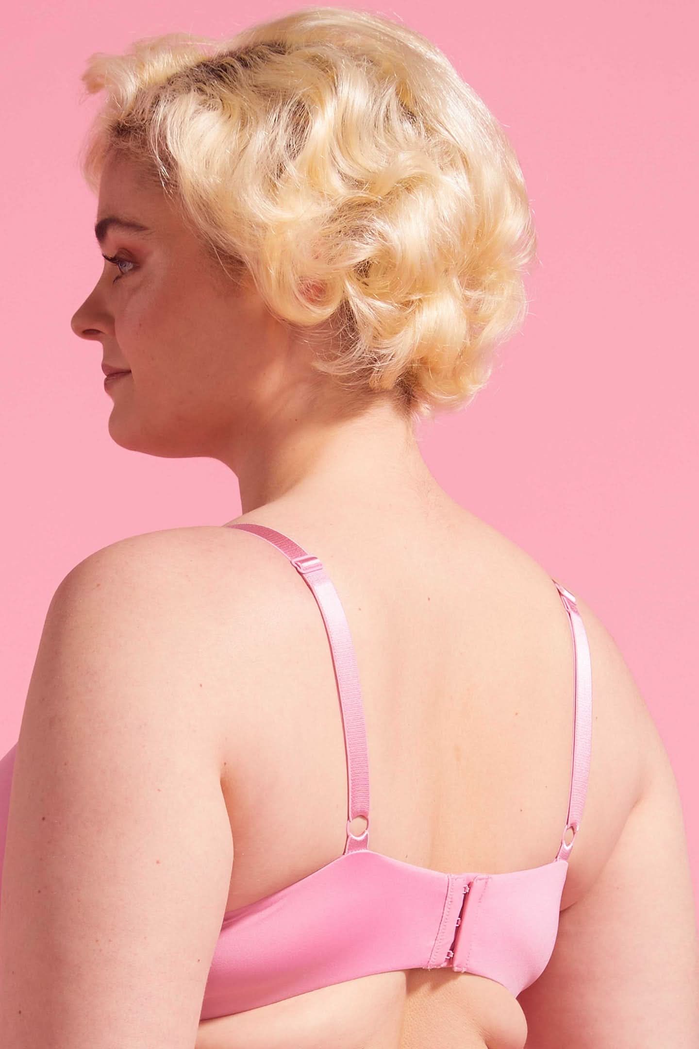 Luxe Microfiber T-shirt Bra Pink