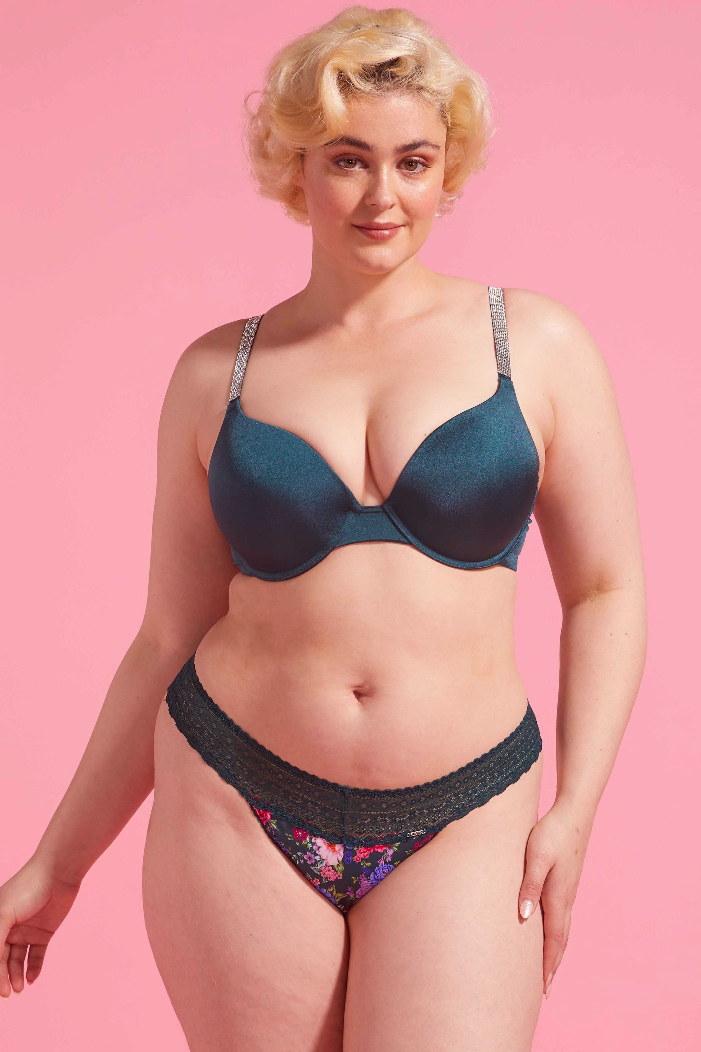 Luxe Microfiber G-String Floral