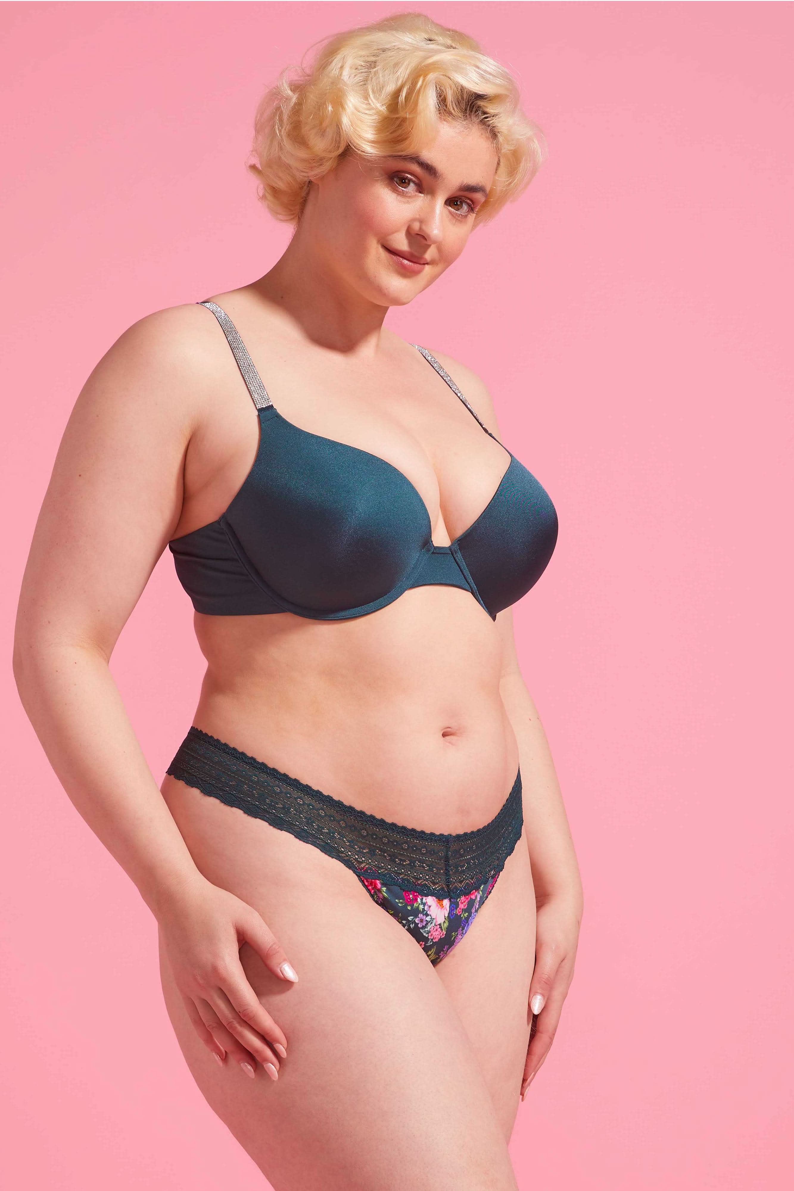 Luxe Microfiber G-String Floral
