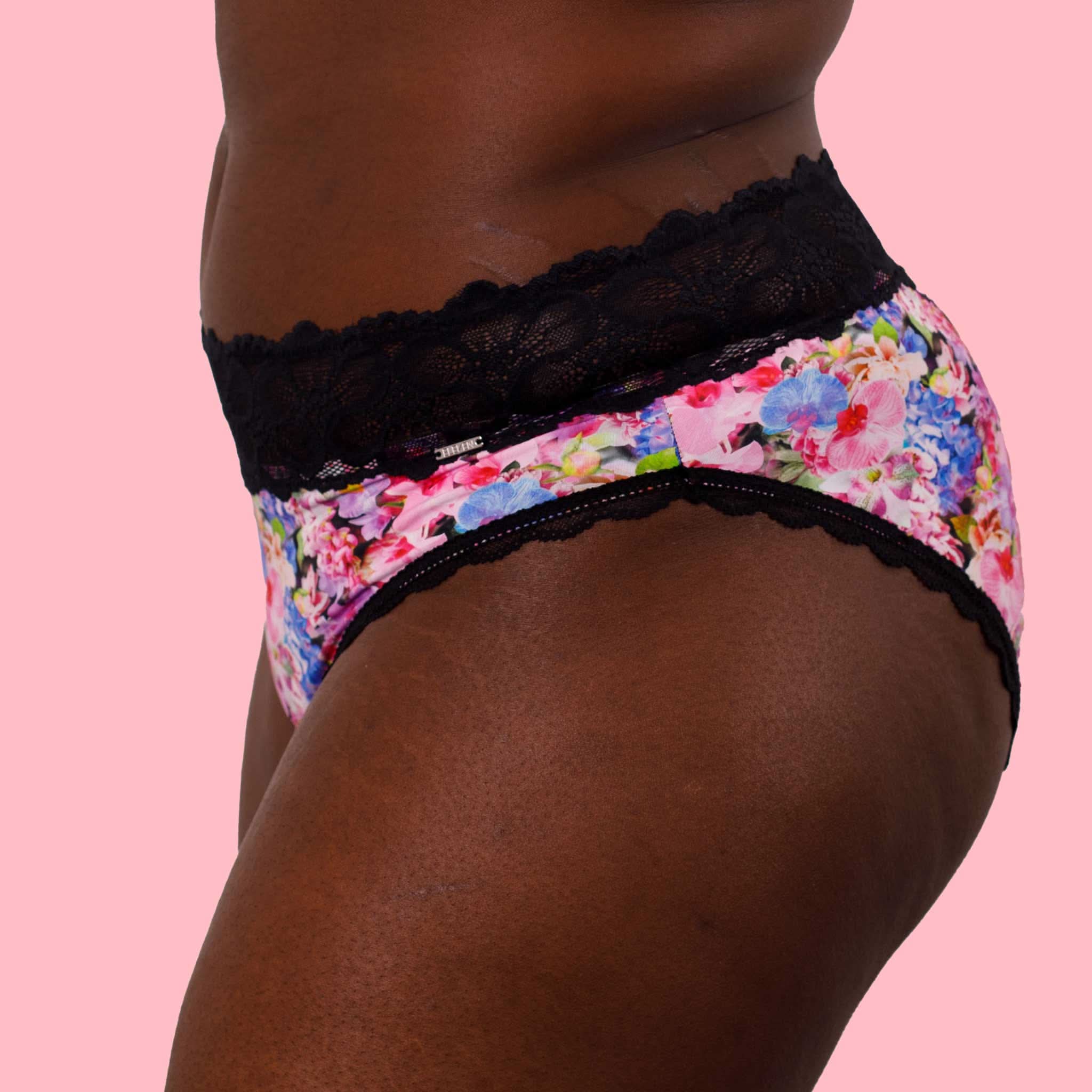 Chloe Microfiber Boyleg Brief Floral