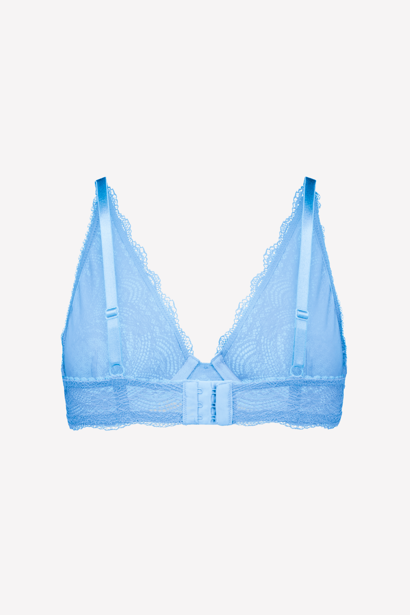 Giselle Lace Plunge Bra Blue