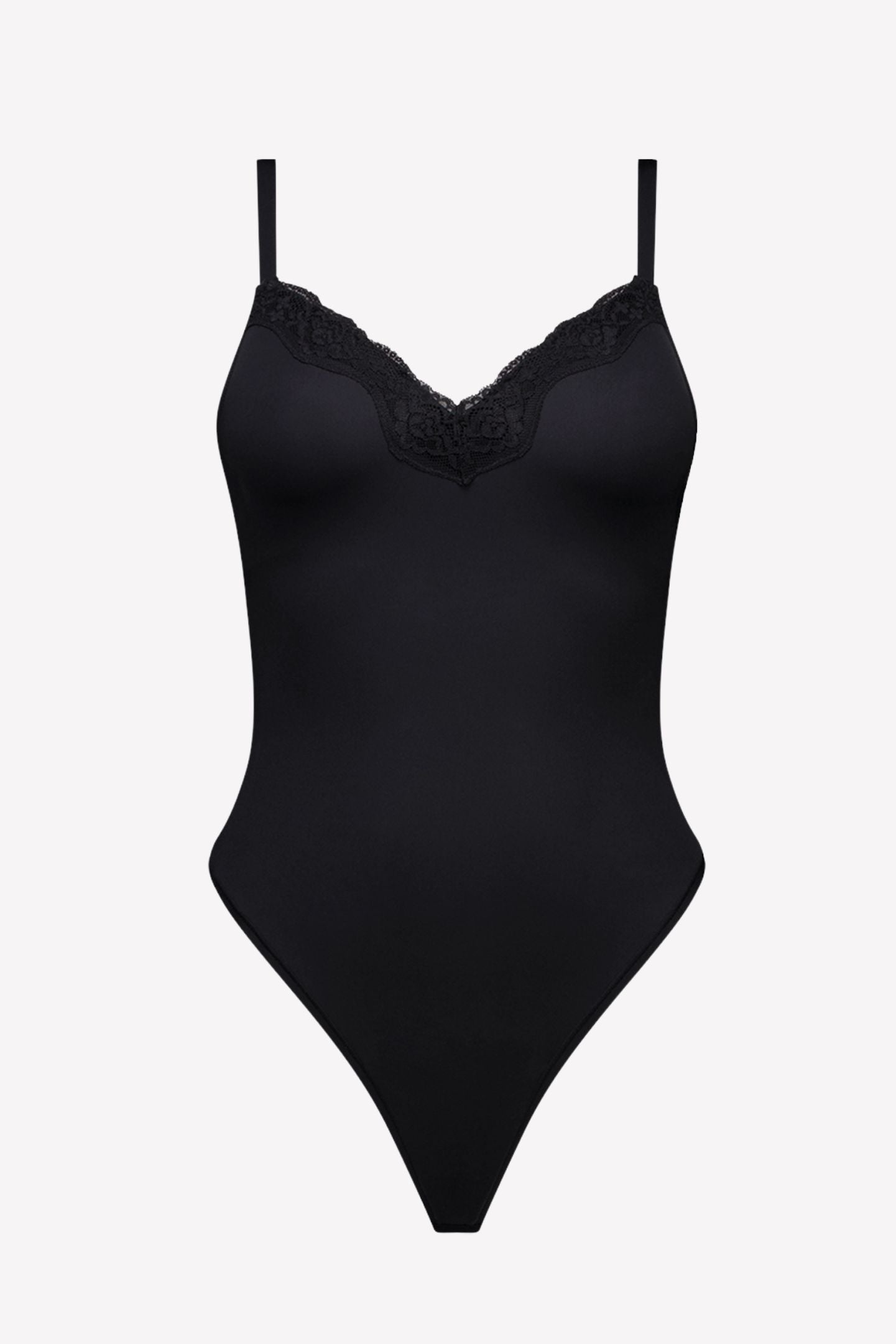Caterina Padded Bodysuit Black