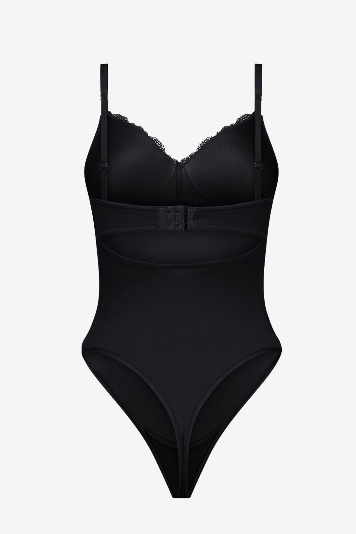 Caterina Padded Bodysuit Black