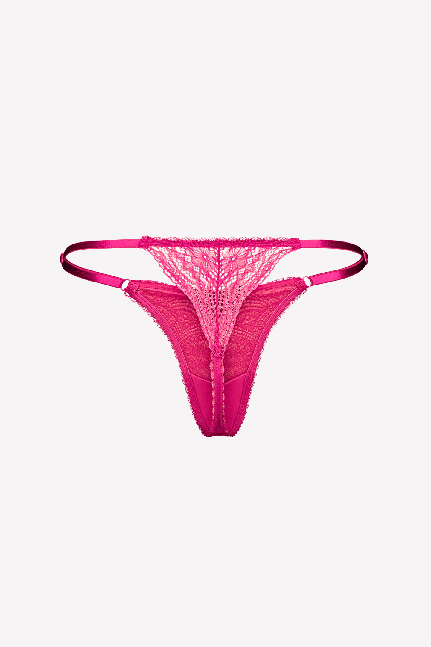 Giselle Lace Micro G-string Berry