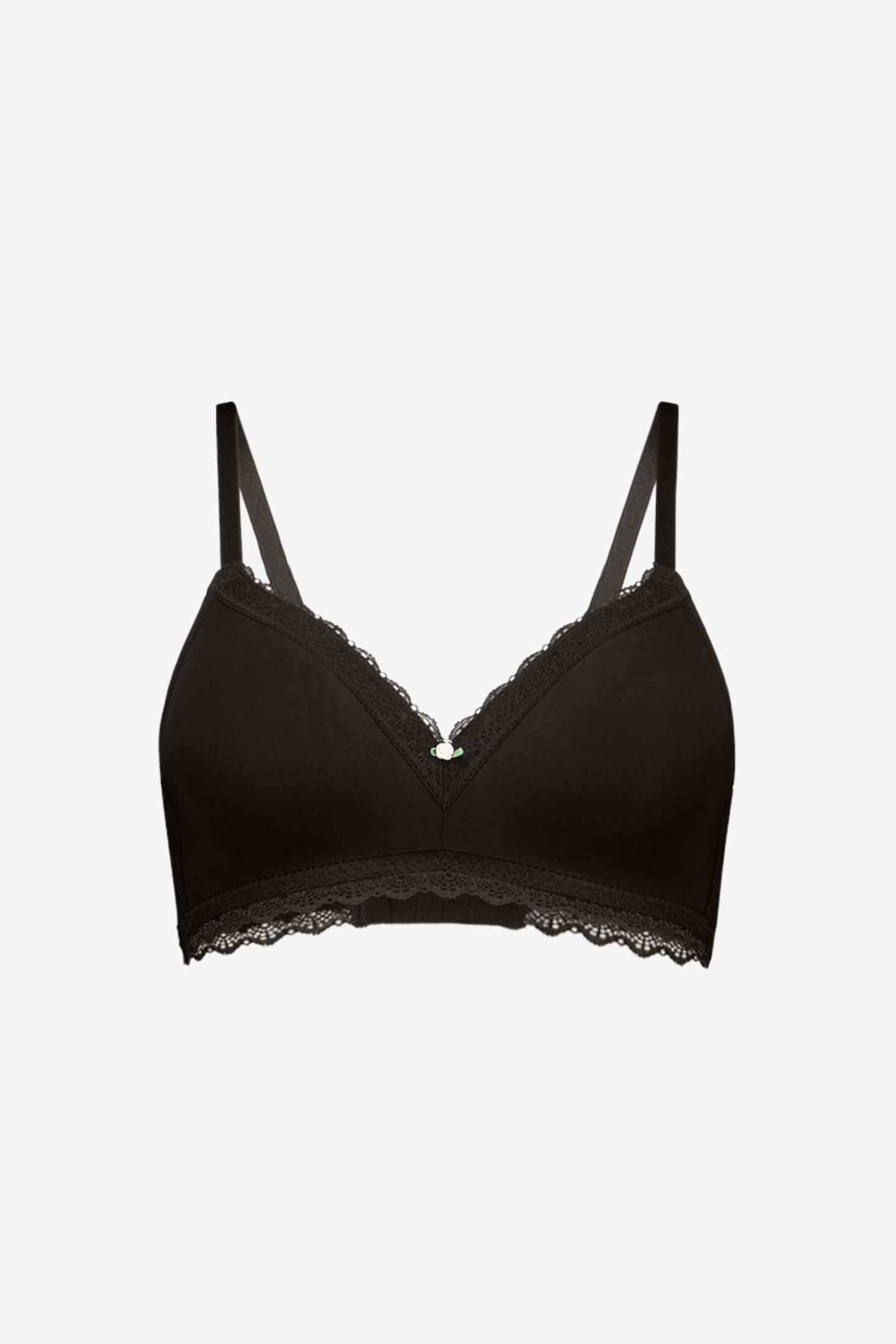 Camilla Modal Wirefree Bra Black