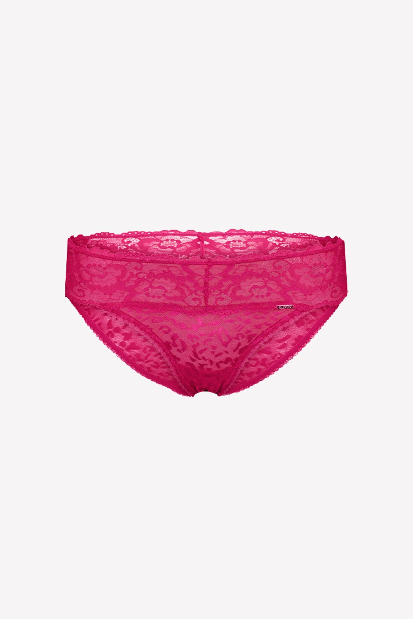 Ava Lace Bikini Brief Cherry