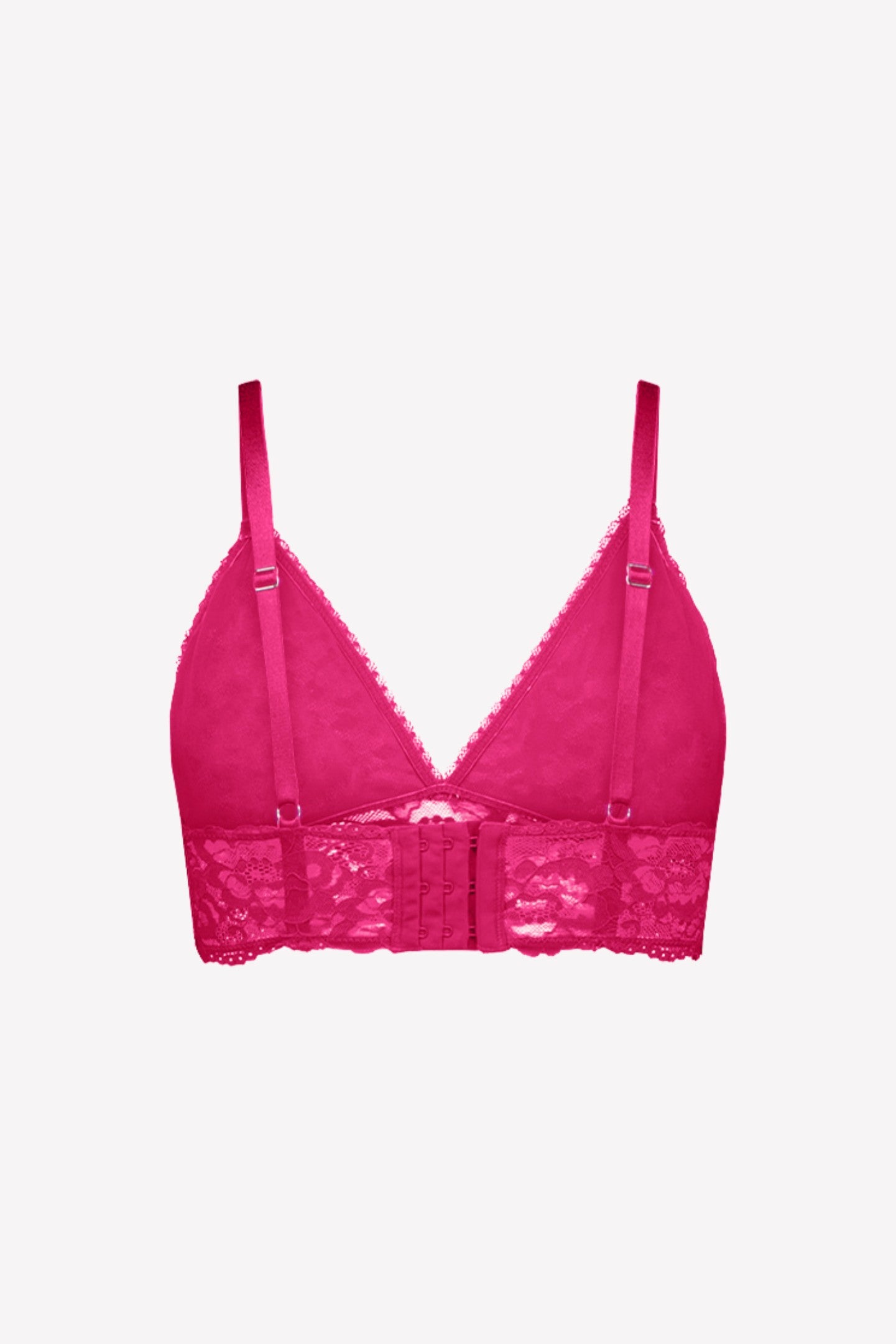 Ava Lace Bralette Cherry