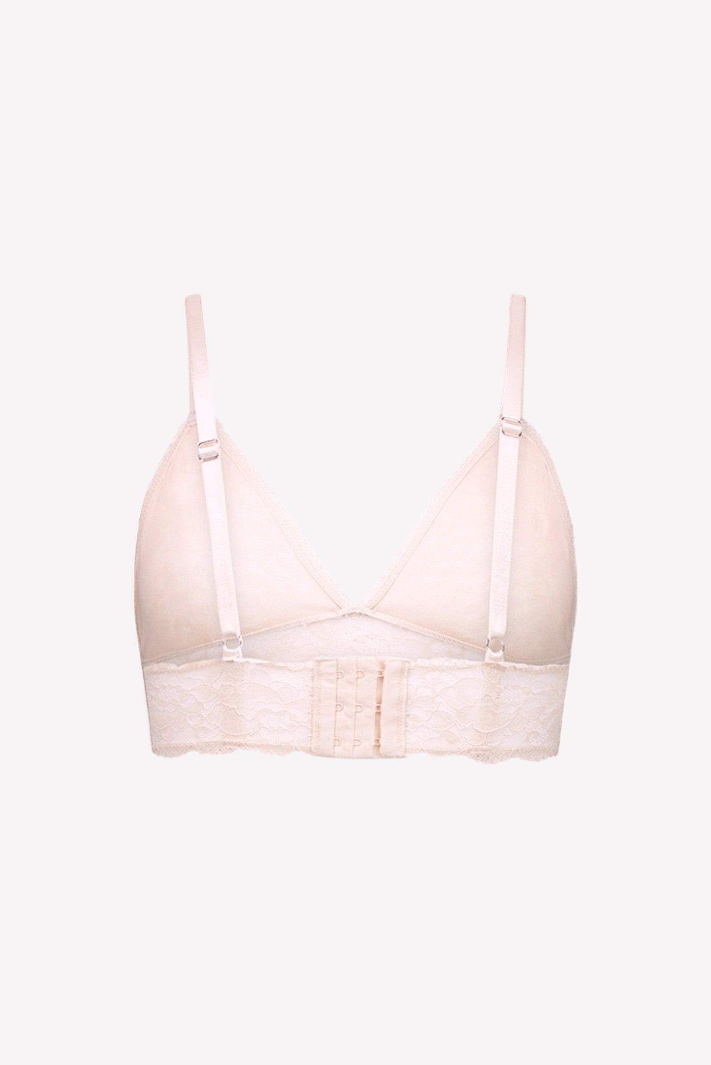 Ava Lace Bralette Taupe