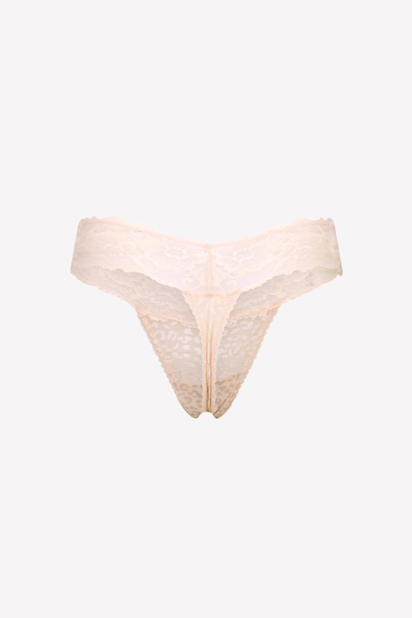Ava Lace G-String Taupe