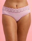 Chloe Microfibre & Lace Boyleg