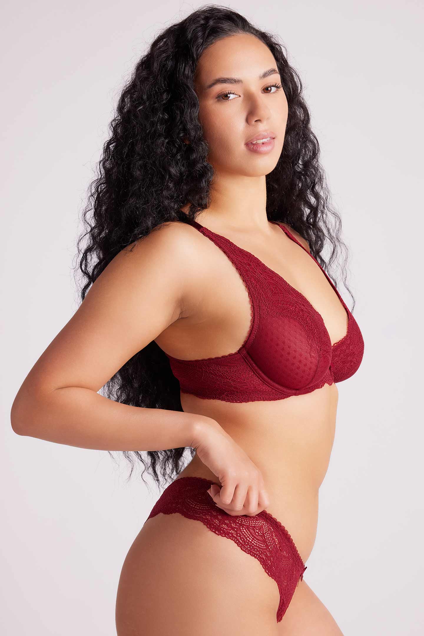 Giselle Lace Plunge Bra
