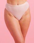 Lily Cotton High Waist G-string