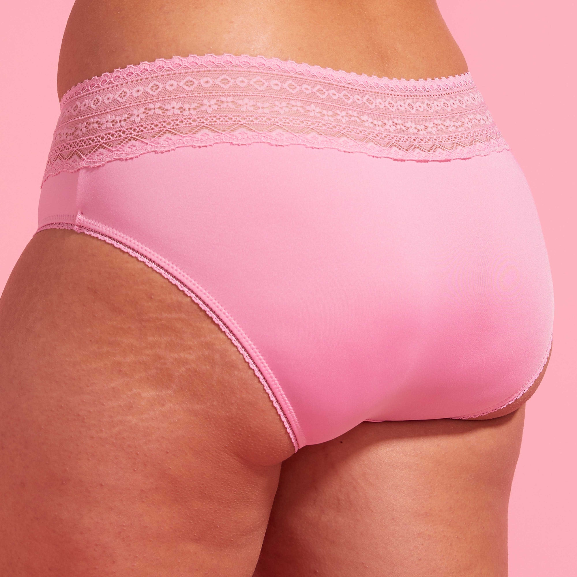 Luxe Microfiber Boyleg Brief Pink
